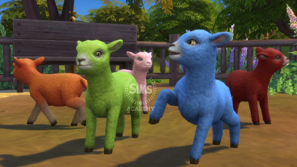 Sims-4-Horse-Ranch-Colored-Sheep